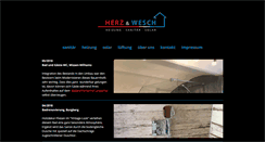 Desktop Screenshot of herz-wesch.com