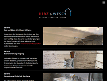 Tablet Screenshot of herz-wesch.com